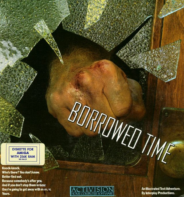 Borrowed Time box art for Amiga